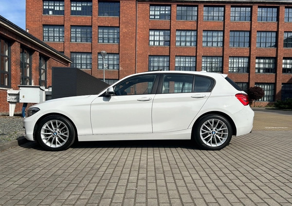 BMW Seria 1 cena 66500 przebieg: 98600, rok produkcji 2016 z Wrocław małe 379